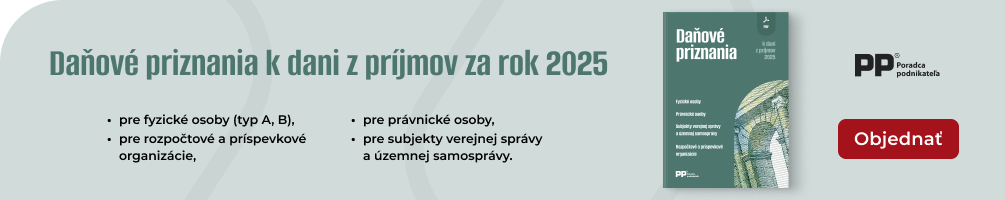 Da�ov� priznania k dani z pr�jmov za rok 2025