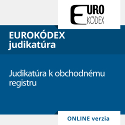 Judikatra k obchodnmu registru (ONLINE verzia)