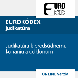 Judikatra k predsdnemu konaniu a odklonom (ONLINE verzia)