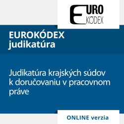 Judikatra krajskch sdov k doruovaniu v pracovnom prve (ONLINE verzia)