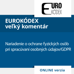 Nariadenie o ochrane fyzickch osb pri spracvan osobnch dajov/GDPR  Vek komentr (ONLINE verzia)