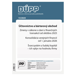 Da�ov� a ��tovn� poradca podnikate�a 15/2025