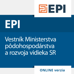 EPI Vestnk Ministerstva pdohospodrstva a rozvoja vidieka SR