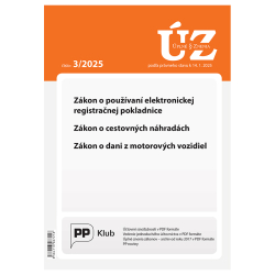 Zkon o pouvan elektronickej registranej pokladnice, Zkon o cestovnch nhradch, Zkon o dani z motorovch vozidiel