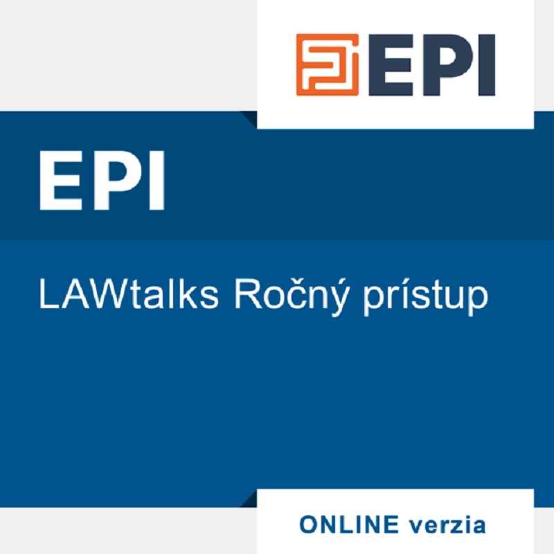 LAWtalks - ročný prístup