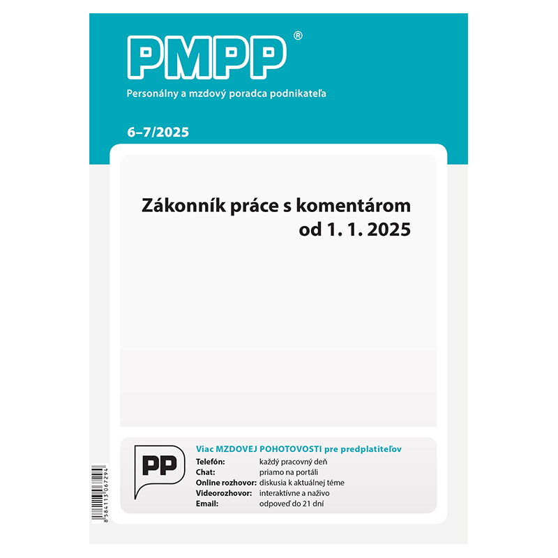 Personálny a mzdový poradca podnikateľa 6-7/2025